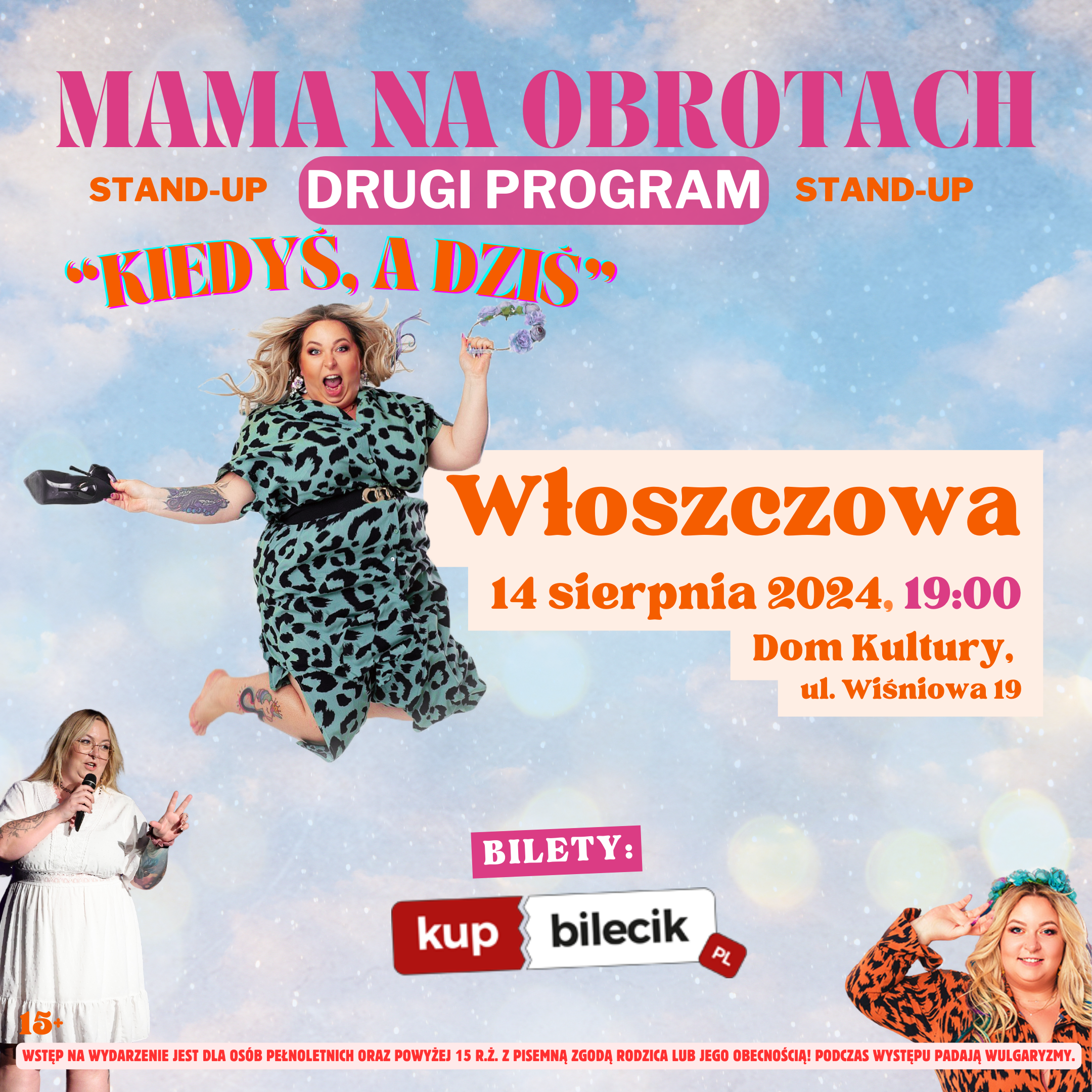 stand-up Włoszczowa mama na obrotach