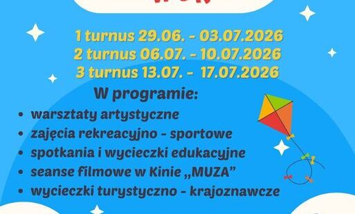 Zdjęcie do WARSZTATY WAKACYJNE W DK