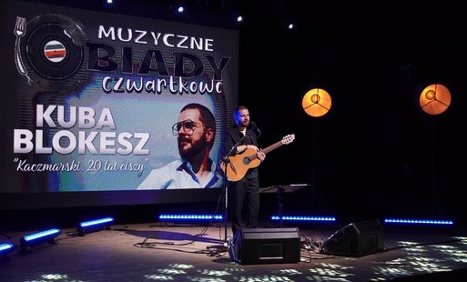 Zdjęcie do MOC- Muzyczne Obiady Czwartkowe -Kuba Blokesz - "Kaczmarski 20 lat ciszy" -17.06. 2026